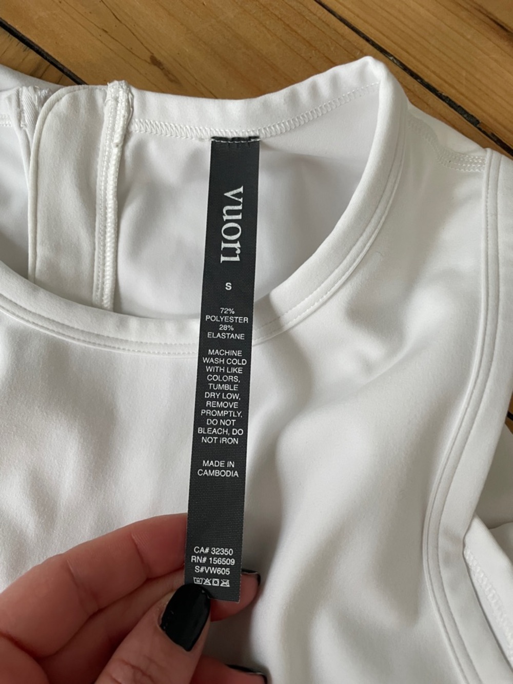 Vuori White Topspin Athletic Mini Dress size S - Picture 7 of 11